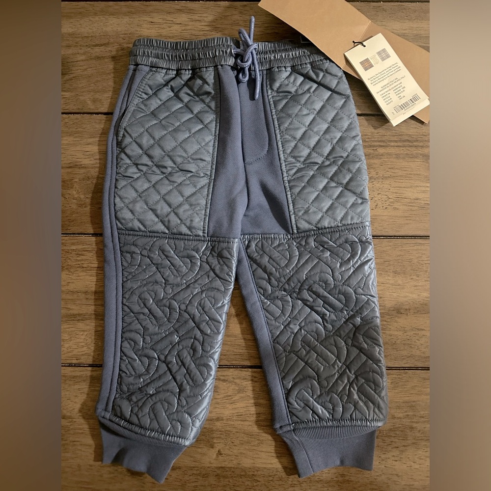 Burberry Toddler Timothie Logo Quilted Jogger